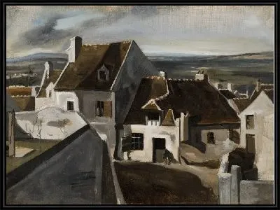 Картина Гостиница в Монтиньи-ле-Кормей