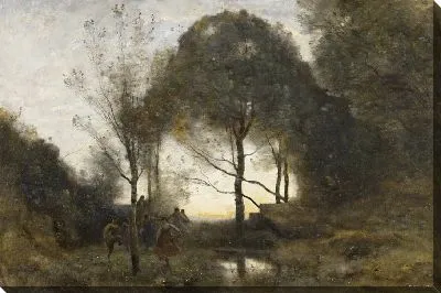 Картина Нимфы и фавны