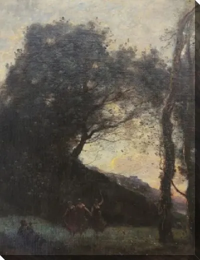 Картина Танец Трех Бержер в вечернее время