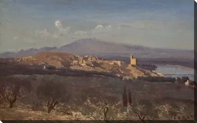 Картина Вильнев-лез-Авиньон