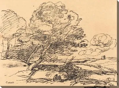 Картина Одинокая Башня