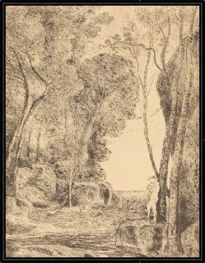Картина Пастух, 1-я тарелка (Le Petit Berger)