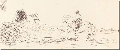 Картина Car-de-visite с Всадником (Визитная карточка Всадника)