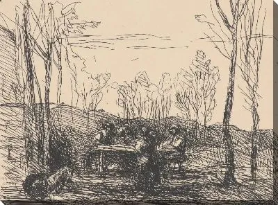 Картина Обед в Клере