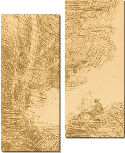 Картина Поэт и его муза