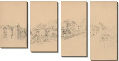 Картина Палатинский холм, Рим