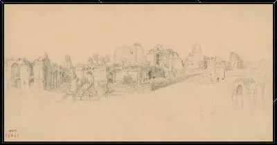 Картина Палатинский холм, Рим