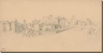 Картина Палатинский холм, Рим