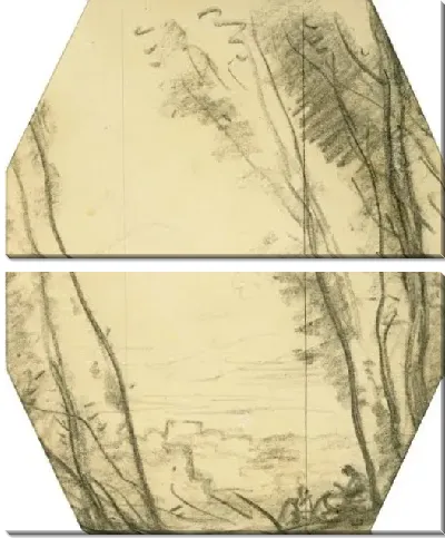 Картина Лесной пейзаж