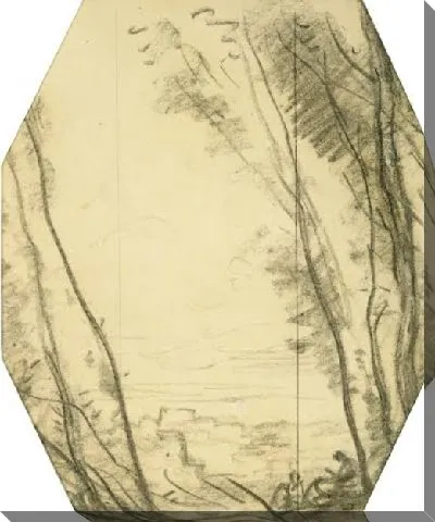 Картина Лесной пейзаж