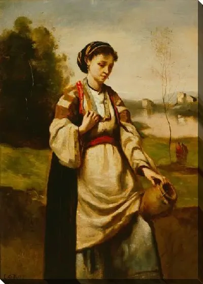 Картина Женщина с кувшином с водой