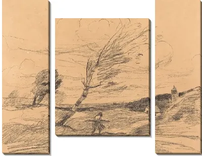 Картина Порыв ветра