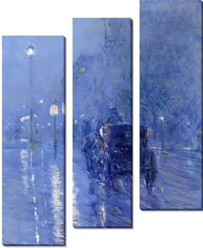 Картина Дождливая полночь