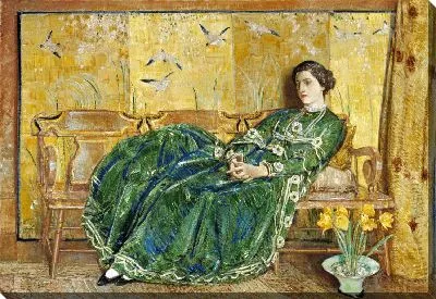 Апрель : (Зеленое Платье)