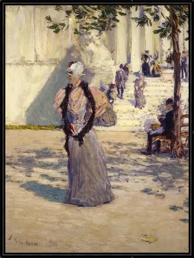 Картина Цифры в солнечном свете