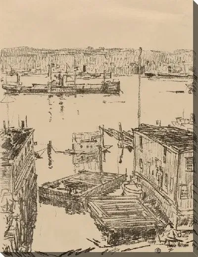 Картина Северная река