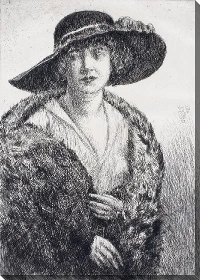 Картина Мисс Эрмини Ганьон