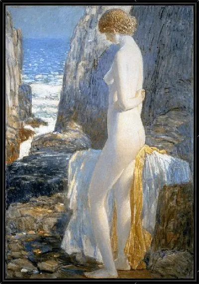 Картина Обнаженная Эпплдор, Остров Шолс