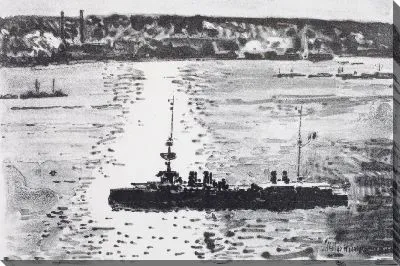 Картина Французский крейсер