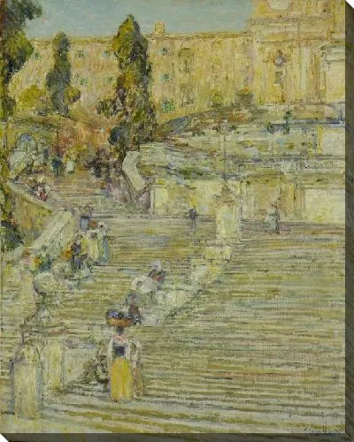 Картина Испанская лестница, Рим