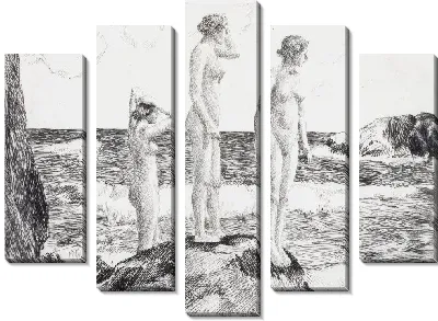 Картина Глубоководные купальщики