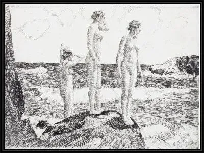 Картина Глубоководные купальщики