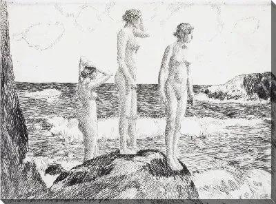 Картина Глубоководные купальщики
