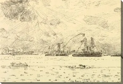 Картина Возвращение флота