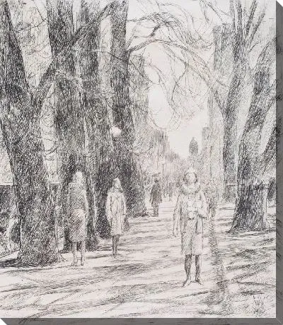 Картина Площадь Лафайет, Вашингтон