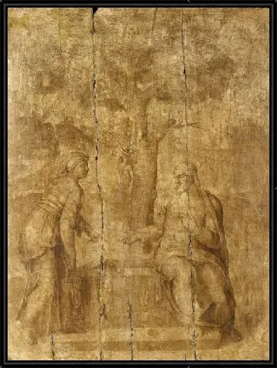 Картина Христос и женщина Самария