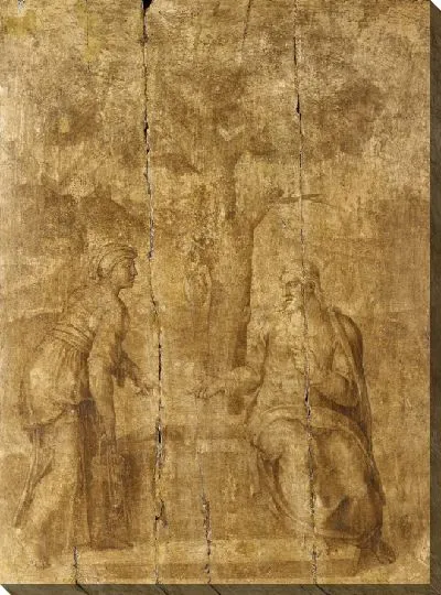 Картина Христос и женщина Самария