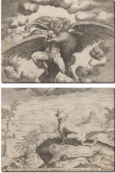 Картина The Rape of Ganymede