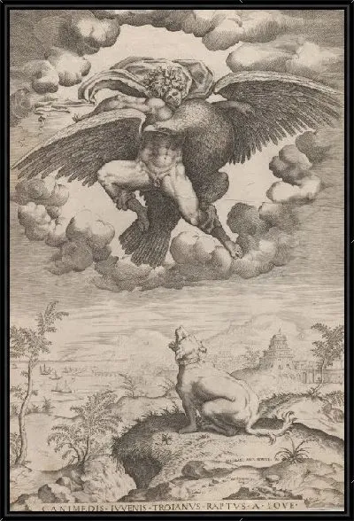 Картина The Rape of Ganymede