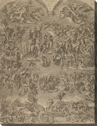 Картина Страшный суд из Сикстинской капеллы