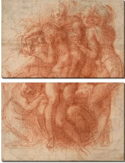 Картина Плач (ректо), в. 1530