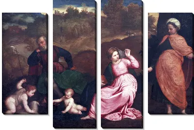 Отдых на пути в Египет (Rest during the Flight to Egypt)