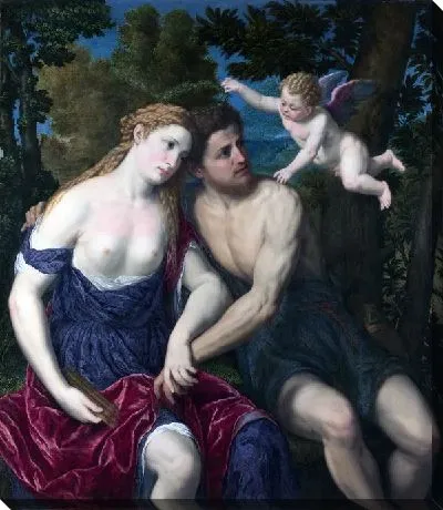 Картина Пара влюбленных (A Pair of Lovers)