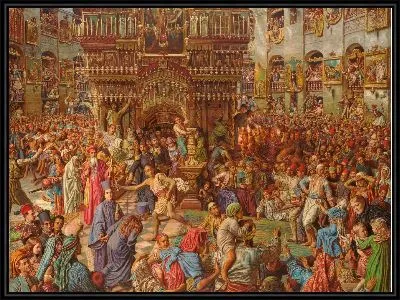 Чудо Священного Огня, Храм Гроба Господня