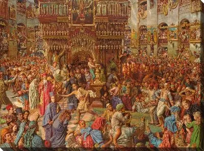 Чудо Священного Огня, Храм Гроба Господня