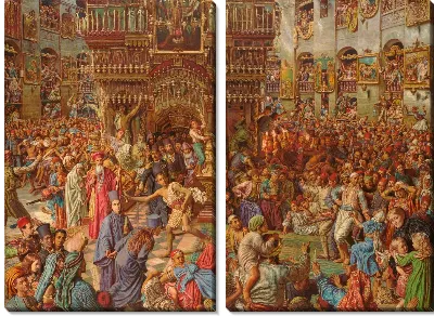 Чудо Священного Огня, Храм Гроба Господня