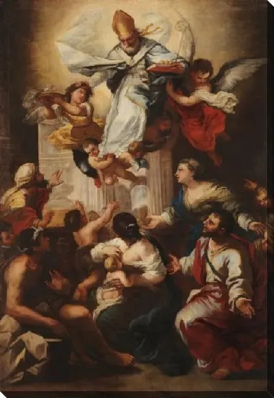 Картина Святой Николай из Бари спасает молодого носильщика