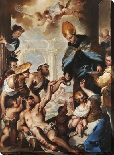 Картина Милостыня святого Фомы Вилланова