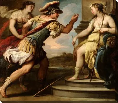 Картина Кефал и Прокрис в присутствии Дианы