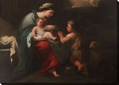 Картина Мадонна с младенцем и Сан-Джованнино