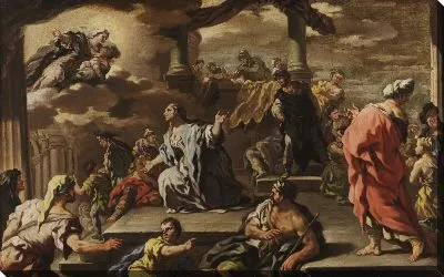 Картина Явление Девы Марии и Младенца