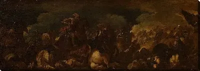 Картина Битва при Сан-Квентине