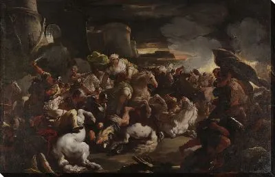 Картина Полурамид на защиту Вавилона