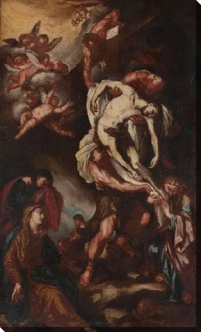 Картина Эскиз Снятие с креста