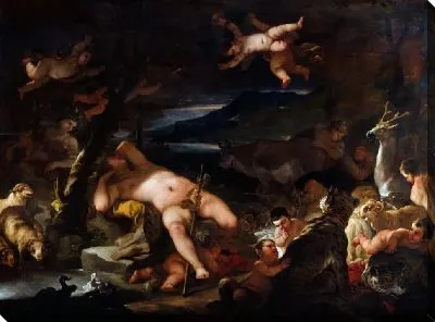 Картина Сон Бахуса