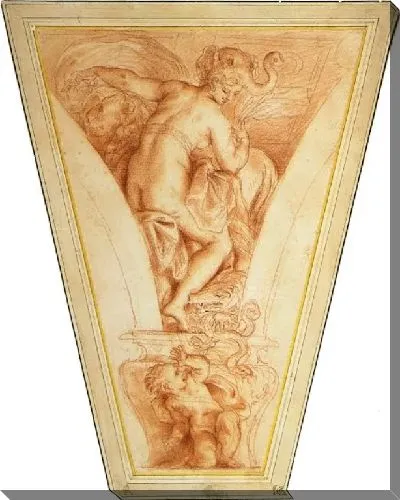 Картина Этюд для аллегорической фигуры Африки